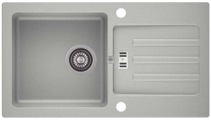 Zlewozmywak Granitowy MALIBU 40 szary (59)