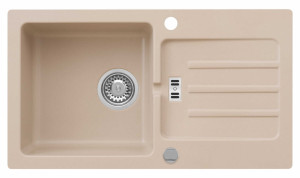 Zlewozmywak Granitowy MALIBU 40 jasny beż (90)