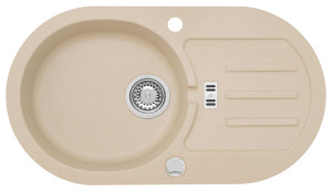 Zlewozmywak Granitowy MALIBU 30 Beżowy