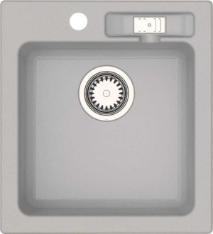 Zlewozmywak granitowy MALIBU 20 szary (59)
