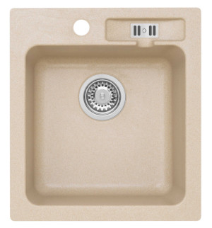 Zlewozmywak granitowy MALIBU 20 beżowy