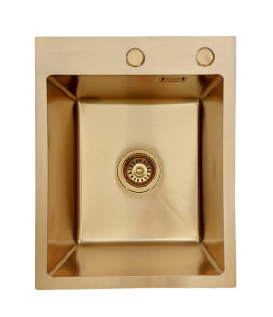 Zlewozmywak stalowy STELLMAN 4050 ZŁOTY