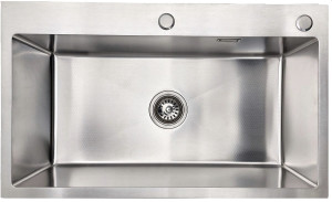 Zlewozmywak stalowy jedno komorowy STEEL 7545