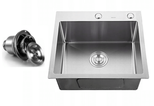 Zlewozmywak stalowy STEEL 5845