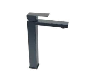 Bateria Umywalkowa Nablatowa QATRO CZARNA