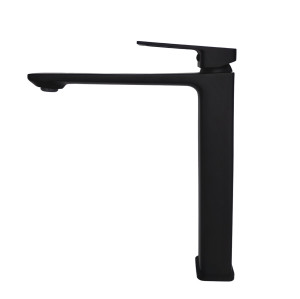 Bateria umywalkowa nablatowa VORO Czarna Stellman