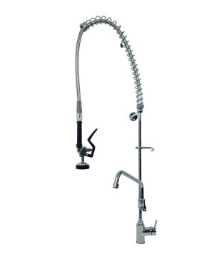 Bateria kuchenna gastronomiczna wysoka Stojąca Chrom