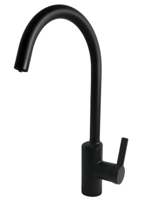 SHUI bateria kuchenna z wyjściem na filtr wody, czarna