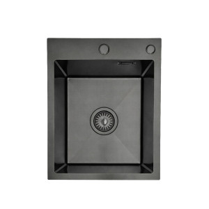 Zlewozmywak stalowy STELLMAN 4050 CZARNY