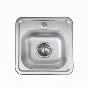 Zlewozmywak stalowy 4848 S8/180 Dekor