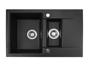 Zlewozmywak Granitowy ESTEIN 1,5K czarny