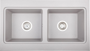 Zlewozmywak granitowy NUBIRU 20 szary