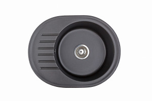 Zlewozmywak Granitowy CAME czarny nakrapiany