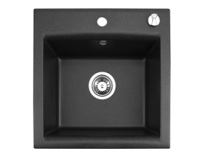 Zlewozmywak Granitowy ESTEIN 1K czarny