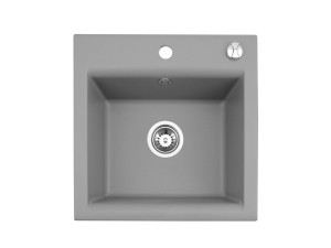 Zlewozmywak Granitowy ESTEIN 1K szary