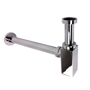 Syfon Umywalkowy Mosiężny Chromowany QATRO