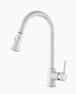 Bateria Kuchenna Granitowa Yoko Biała