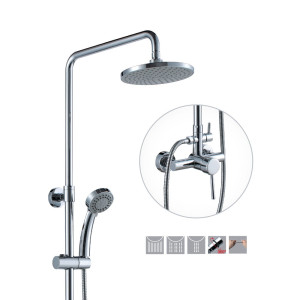 IRYD Bateria Natryskowa Prysznicowa z Deszczownicą