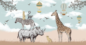 Fototapeta Savanna