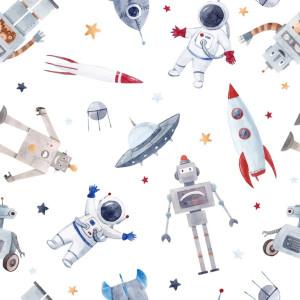 Fototapeta Kosmiczne Roboty