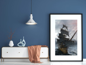 Plakat Statek Piracki 30x40