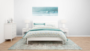 Obraz Morskie Fale 120x40