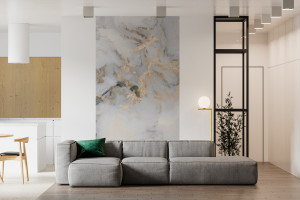 Fototapeta Szary Marmur 120x250