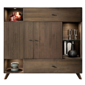 Kredens drewniany bukowy Doryda II | lite drewno bukowe | Tartak Meble