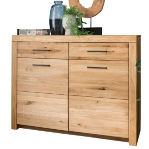 Komoda drewniana Robusto | lite drewno dębowe | Tartak Meble