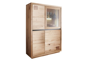 Kredens drewniany dębowy Fende I | lite drewno dębowe | Tartak Meble