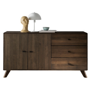 Komoda bukowa Doryda I | lite drewno bukowe | Tartak Meble