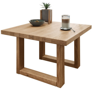 Stolik kawowy dębowy - Robusto I 70x45 | lite drewno dębowe | Tartak Meble