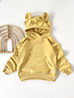 Bluza Uszatka z kieszonką honey