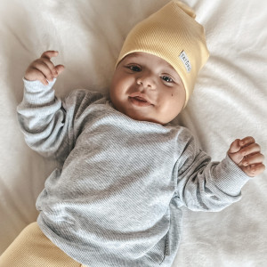 Bluza szara oversize dla dzieci