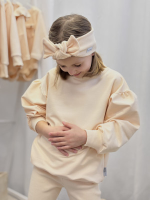 Bluza z bufkami dla dziewczynki