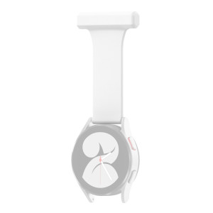 Samsung Galaxy Watch 4 40/42/44/46 mm Rem Sjuksköterskeklocka Vit