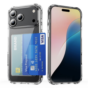 Skal Kortfack iPhone 17 Pro Genomskinlig