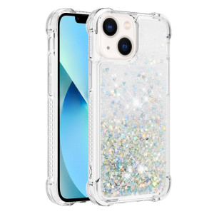 Glitter Bling TPU Case iPhone 15 Pro Silver