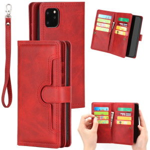 Plånboksfodral Multi-Slot iPhone 14 Röd