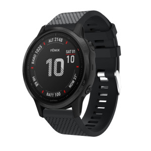 Silikonarmband Garmin Fenix 8 43mm Svart