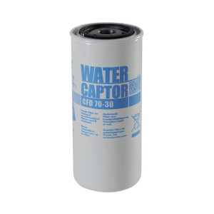 Separatora wody F00611010, 70 l/min, 30 μm, 1"-12 UNF - PIUSI