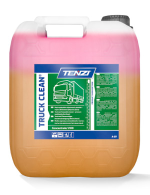 TENZI TRUCK CLEAN Aktywna piana do mycia aut silnika plandek ciężarówek 10L silna aktywna piana do mycia ciężarówek, silników, plandek