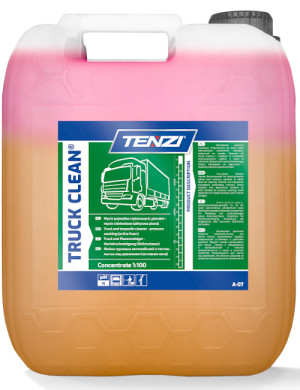 TENZI TRUCK CLEAN Aktywna piana do mycia aut silnika plandek ciężarówek 20L silna aktywna piana do mycia ciężarówek, silników, plandek