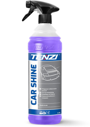 TENZI CAR SHINE do usuwania zacieków na lakierze 1L gotowy spray usuwa zacieki po wodzie nabłyszcza lakier