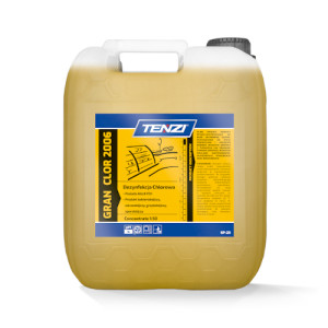 Wysyłka 24H - TENZI GRAN CLOR 2006 Aktywny chlor do dezynfekcji 5L Dezynfekcja chlorowa w 15 min atest PZH