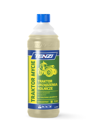 TENZI TRAKTOR MYCIE Środek do mycia maszyn rolniczych 1L Najskuteczniejszy produkt do mycia urządzeń rolniczych