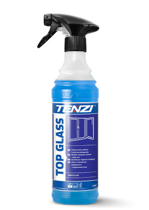 TENZI TOP GLASS Płyn do mycia szyb okien środek do ram luster szkła 600ml gotowy płyn do mycia szyb, szkła, luster, spray