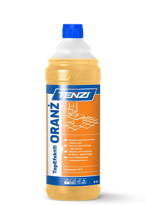 TENZI TOPEFEKT ORANŻ płyn do mycia płytek paneli parkietu mebli 1L zapach świeżej pomarańczy