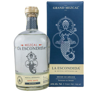 La Escondida Mezcal Artesanal Blanco 40% (1 x 0.7 l)