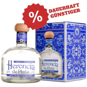 Herencia de Plata Blanco Tequila 38% (1 x 0.7 l)